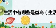 生活中有哪些是益鳥(生活中有什么益鳥)