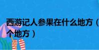 西游記人參果在什么地方(西游記人參果在哪個地方)