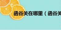 函谷關在哪里(函谷關位置介紹)