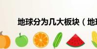 地球分為幾大板塊(地球板塊介紹)