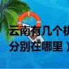 云南有幾個機場分別在哪里（云南有哪些機場分別在哪里）