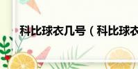 科比球衣幾號(科比球衣號碼是多少)