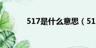 517是什么意思(517的意思)