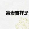 富貴吉祥是什么寓意（富貴吉祥的含義）