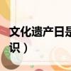 文化遺產日是幾月幾日（文化遺產日的相關知識）