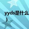 yyds是什么意思網絡語（yyds網絡語的含義）