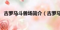 古羅馬斗獸場簡介(古羅馬斗獸場的資料)