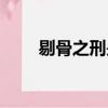 剔骨之刑是什么（剔骨之刑的解釋）