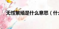 無性繁殖是什么意思(什么是無性繁殖)