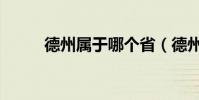 德州屬于哪個省(德州相關介紹)