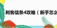 刺客信條4攻略(新手怎么玩刺客信條4)