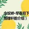 念奴嬌·早春月下探梅用稼軒韻（關于念奴嬌·早春月下探梅用稼軒韻介紹）