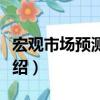 宏觀市場預測報告（關于宏觀市場預測報告介紹）