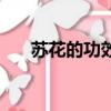蘇花的功效與作用（蘇花的相關簡介）