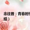 念往昔：青春時代的演出（關于念往昔：青春時代的演出介紹）