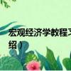 宏觀經濟學教程習題解析（關于宏觀經濟學教程習題解析介紹）
