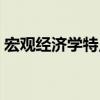 宏觀經濟學特點（關于宏觀經濟學特點介紹）