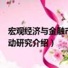 宏觀經濟與金融市場互動研究（關于宏觀經濟與金融市場互動研究介紹）