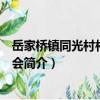 岳家橋鎮同光村村民委員會（關于岳家橋鎮同光村村民委員會簡介）