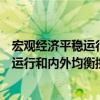 宏觀經濟平穩運行和內外均衡控制研究（關于宏觀經濟平穩運行和內外均衡控制研究介紹）
