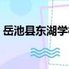 岳池縣東湖學校（關于岳池縣東湖學校簡介）