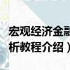 宏觀經濟金融分析教程（關于宏觀經濟金融分析教程介紹）