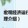 宏觀經濟運行與管理（關于宏觀經濟運行與管理介紹）