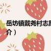 岳坊鎮戴堯村志愿服務隊（關于岳坊鎮戴堯村志愿服務隊簡介）