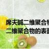 席夫堿二維聚合物的表面反應制備及性質研究（關于席夫堿二維聚合物的表面反應制備及性質研究簡介）