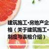建筑施工·房地產企業實用管理大全：財務會計·合理避稅·管理制度與表格（關于建筑施工·房地產企業實用管理大全：財務會計·合理避稅·管理制度與表格介紹）
