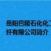 岳陽巴陵石化化工化纖有限公司（關于岳陽巴陵石化化工化纖有限公司簡介）