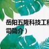 岳陽五隆科技工程有限公司（關于岳陽五隆科技工程有限公司簡介）