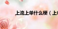 上流上單什么梗(上單是指誰)