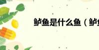 鱸魚是什么魚(鱸魚介紹)