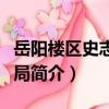 岳陽樓區史志檔案局（關于岳陽樓區史志檔案局簡介）