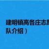 建明鎮高各莊志愿者服務隊（關于建明鎮高各莊志愿者服務隊介紹）