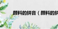 顏料的拼音(顏料的拼音是什么)