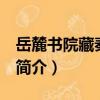 岳麓書院藏秦簡 肆（關于岳麓書院藏秦簡 肆簡介）
