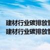 建材行業碳排放管理體系實施指南建筑衛生陶瓷企業（關于建材行業碳排放管理體系實施指南建筑衛生陶瓷企業介紹）