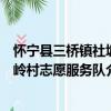 懷寧縣三橋鎮社塘嶺村志愿服務隊（關于懷寧縣三橋鎮社塘嶺村志愿服務隊介紹）
