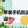 蘋果手機防盜怎么設置（如何設置蘋果手機防盜）