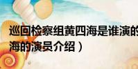 巡回檢察組黃四海是誰演的(巡回檢察組黃四海的演員介紹)
