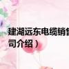 建湖遠東電纜銷售有限公司（關于建湖遠東電纜銷售有限公司介紹）