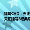 建筑CAD：天正建筑8經典建筑設計實例（關于建筑CAD：天正建筑8經典建筑設計實例介紹）