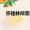 懷桂林所思亭（關于懷桂林所思亭介紹）