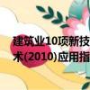建筑業10項新技術(2010)應用指南（關于建筑業10項新技術(2010)應用指南介紹）