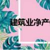 建筑業凈產值（關于建筑業凈產值介紹）