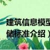 建筑信息模型存儲標準（關于建筑信息模型存儲標準介紹）