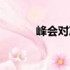 峰會對決（關于峰會對決簡介）
