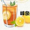 峰泉村（關于峰泉村簡介）